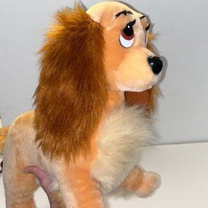 Lady from Lady and The Tramp Vintage Disneyland - Walt Disney World  Plush